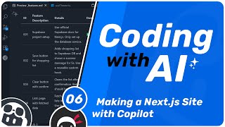 Coding with AI #6 - Making a Next.js Site with Copilot