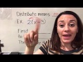 Solving Multi-Step Equations: Distribution Techniques