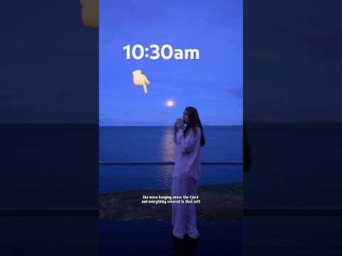 Morning looks like NIGHT on Svalbard βοΈπ | #polarnight