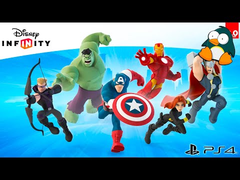 Capitão América e os Super Heróis Marvel Jogo dos Desenhos Animados em Inglês - D. Infinity 3.0 PS4