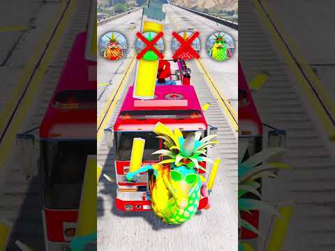 Will Survive BRAINROT RAINBOW PINEAPPLE CROCODILE in GTA 5 #gta5