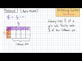 Multiplying Fractions Using the Area Model