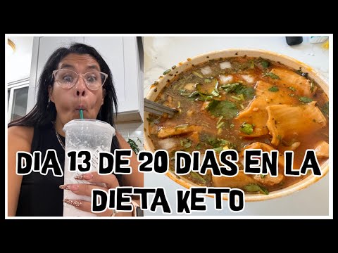 RETO KETO 20 DIAS | DIA 13 DE 20 DIAS EN LA DIETA KETO | PIERDE PESO CON LA DIETA KETO