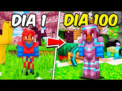 Sobreviví 100 DÍAS en Minecraft HARDCORE 1.20