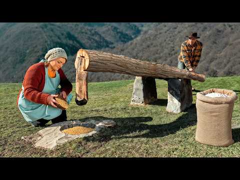 Making The Country Tofu Cheese With An Old Traditional Method!