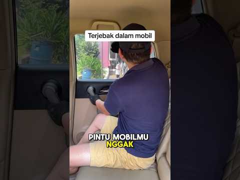 nah begini ya kids cara keluar dari bagasi mobil👍🏻 #dadsofyoutube #tipsandtricks