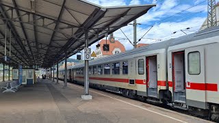 Der letzte DB InterCity nach Oberstdorf und Automated Train 430 - Zugverkehr in Plochingen