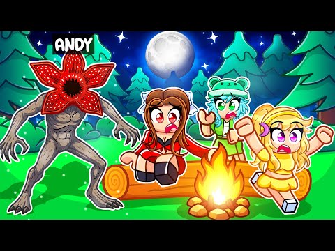 I Pretended To Be A STRANGER THINGS DEMOGORGON In 99 Nights In The Forest! (Roblox)