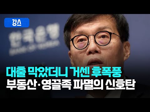 [강스라이팅] 대출 막았더니 거센 후폭풍... 부동산·영끌족 파멸의 신호탄