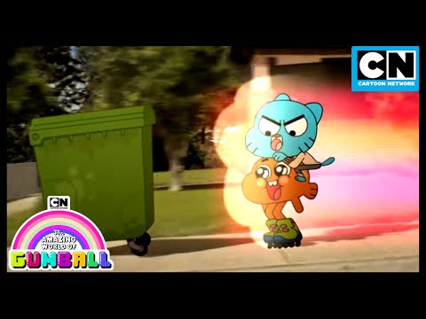 Jak jeździć na Darwin | Niesamowity świat Gumballa - Bransoleta | Cartoon Network