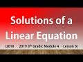 Solving Linear Equations and Expressions