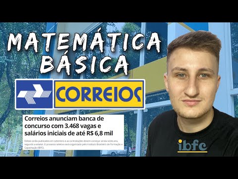 REVISÃO MATEMÁTICA - Concurso Correios - Banca IBFC