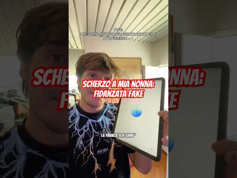 SCHERZO ALLA NONNA👵🏻 la mia FIDANZATA FAKE#shorts #pov #comedy #comicità #nonna #meme