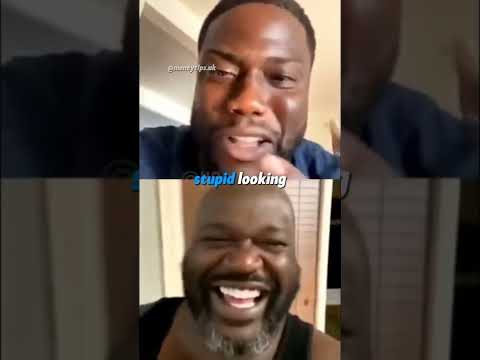 Shaq and Kevin Hart 😂