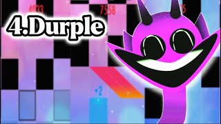 Durple phase 1-6 (FULL GAMEPLAY) in Piano Tiles 2 !!!