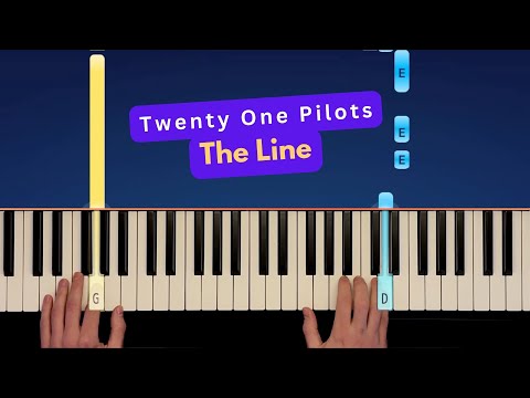 Twenty One Pilots - The Line (from Arcane) - Easy Piano Tutorial