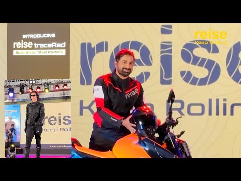 Tamil Nadu Reise Moro trace Red tyre and riding gear launching night #reisemoto #biker