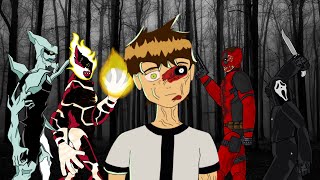 Ben 10 carnitrix Aliens, Heat blast, Diamond head vs Deadpool, GhostFace | (Part-2)