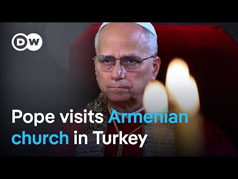 YouTube video thumbnail: Pope Leo XIV Wraps up Turkey Visit 