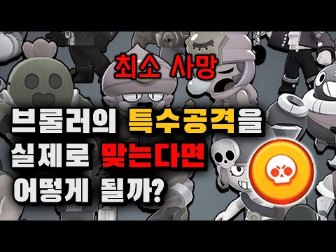 브롤러의 특수공격을 실제로 맞으면 어떻게 될까? ㅎㄷㄷ