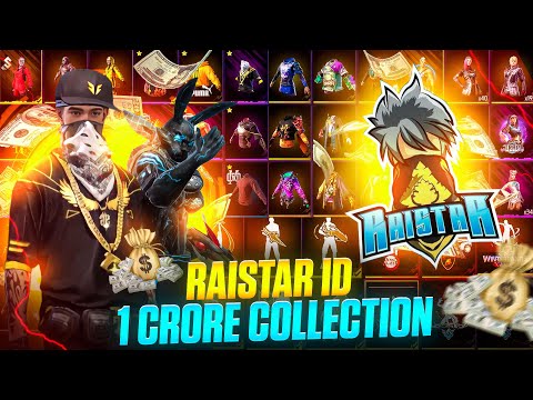 RAISTAR COLLECTION 😱WORLD BEST COLLECTION - Garena Free Fire