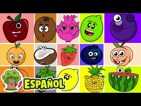 Frutas Y Colores | ¡Pintemos Con Magia Las Frutas! | El Árbol del Español