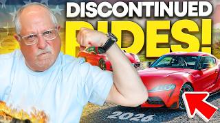 10 Cars Being DISCONTINUED in 2026