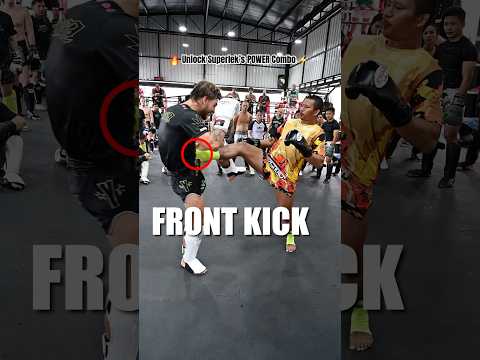🔥 Unlock Superlek’s POWER Combo ⚡#shorts