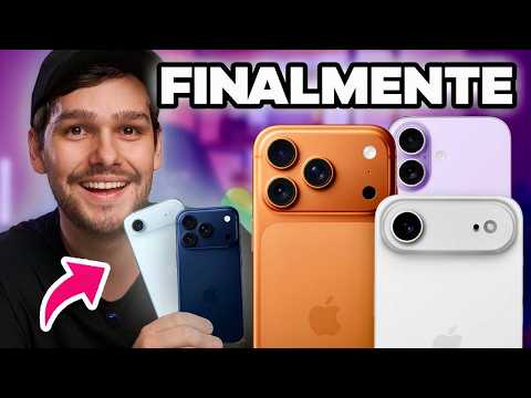 O IPHONE 17 FOI LANÇADO! VEJA TODAS AS NOVIDADES