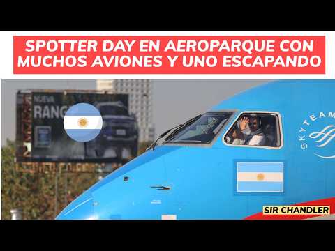 SPOTTER DAY EN AEROPARQUE: UNA HERMOSA MAÑANA DE INVIERNO FOTOGRAFIANDO AVIONES