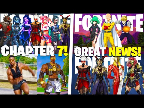 NEW Chapter 7 Battle Pass Leaks! Gala & Nordic Themes + One Punch Man & Ashton Hall in Fortnite!
