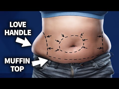 3 Simple Moves to Say Goodbye to Muffin Tops and Love Handles!