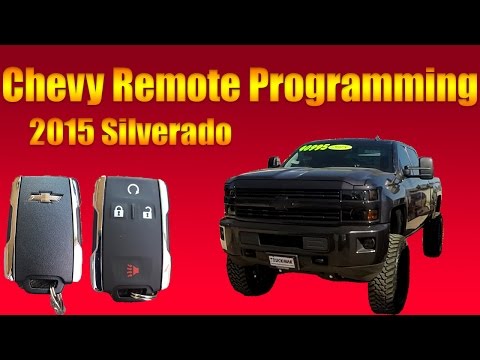 2015 Silverado Remote Programming, Jobs EcityWorks