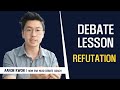 Refutation Techniques in Debates