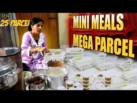 25 பேருக்கு அருமையான காலை உணவு (Mini- Tiffen) // 8 - ITEM PARCEL | BREAKFAST SPECIAL | Jeni