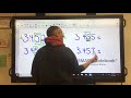 Rounding Decimals in Spanish: Page 42 Challenge