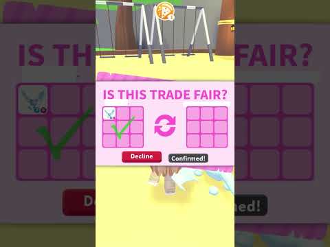 I pretended to be AFK in front of my friend in adopt me and she did this… #shorts