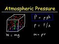 Understanding Atmospheric Pressure