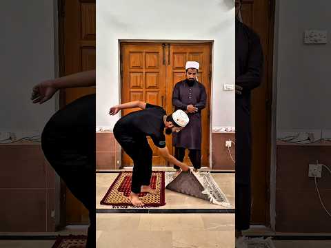 When bro praying Prayer🤲🥰#shorts #namaz #trending