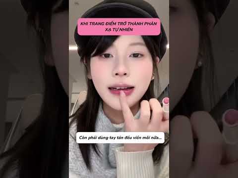 KHI TRANG ĐIỂM TRỞ THÀNH PHẢN XẠ TỰ NHIÊN #lamdep #makeup #beauty #shorts #trending