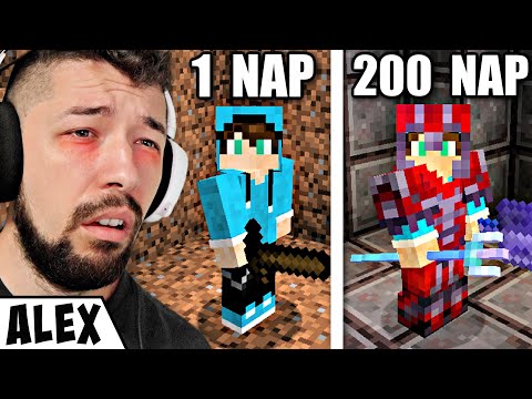 Túlélek 200 Napot Hardcore Minecraftban?