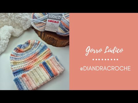 Gorro Lúdico em Crochê