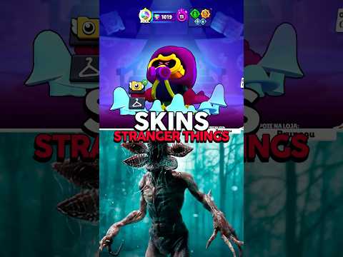 BRAWLERS QUE DEVERIAM RECEBER AS NOVAS SKINS DO STRANGER THINGS
