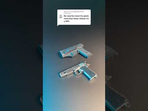 “No need to check the Glock more than twice, unless it’s a 1911”