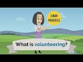 Principles and Aspects of Volunteering