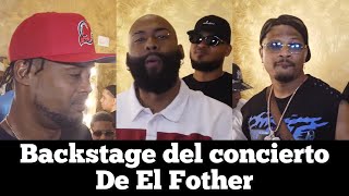 SOSOBRITA EN CORO CON TYS EL LÁPIZ GUARIBOA CHIMBALA SUJETO Y MÁS EN BACKSTAGE CONCIERTO EL FOTHER