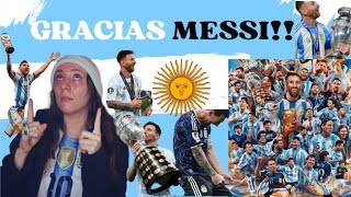 ETERNO CAPITAN!!. | Messi se retira de la Seleccion Argentina. #goat  #seleccionargentina #futbol 