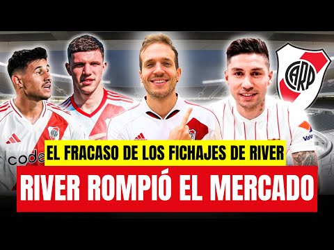 LLEGÓ MONTIEL 🙌 FRACASO EN REFUERZOS? 🤔 MERCADO DE PASES RIVER 2025