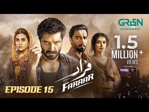 Faraar Episode 15 (Subtitles) 23rd Feb 2025 - Hamza Ali Abbasi - Ahmed Ali Akbar - Sohai Ali Abro