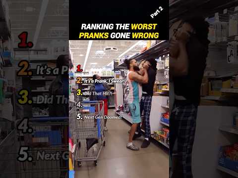 🔥 Ranking the Worst Pranks Gone Wrong PART 2 #pranks #shorts #funny